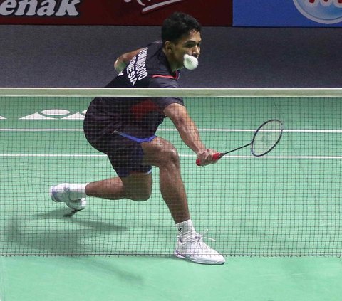 FOTO: Hasil Indonesia Open 2024: Perjuangan Chico Kandas di Tangan Wakil Thailand