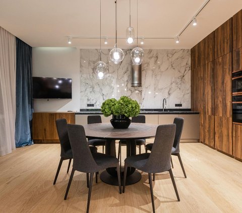 Inspirasi desain dapur dengan tanaman yang bakal bikin nyaman.