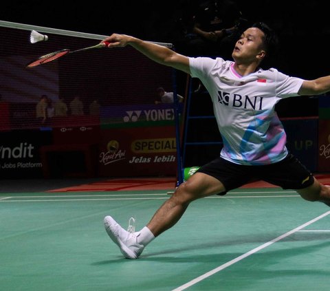 FOTO: Hasil Indonesia Open 2024: Anthony Ginting Tersingkir di Tangan Tunggal Jepang