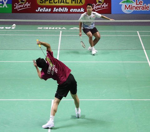 FOTO: Hasil Indonesia Open 2024: Anthony Ginting Tersingkir di Tangan Tunggal Jepang