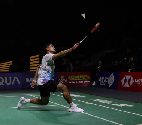 FOTO: Hasil Indonesia Open 2024: Anthony Ginting Tersingkir di Tangan Tunggal Jepang