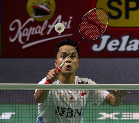 FOTO: Hasil Indonesia Open 2024: Anthony Ginting Tersingkir di Tangan Tunggal Jepang