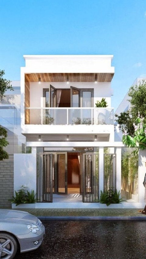 Rumah Minimalis 2 Lantai 6x12 Dilengkapi Balkon