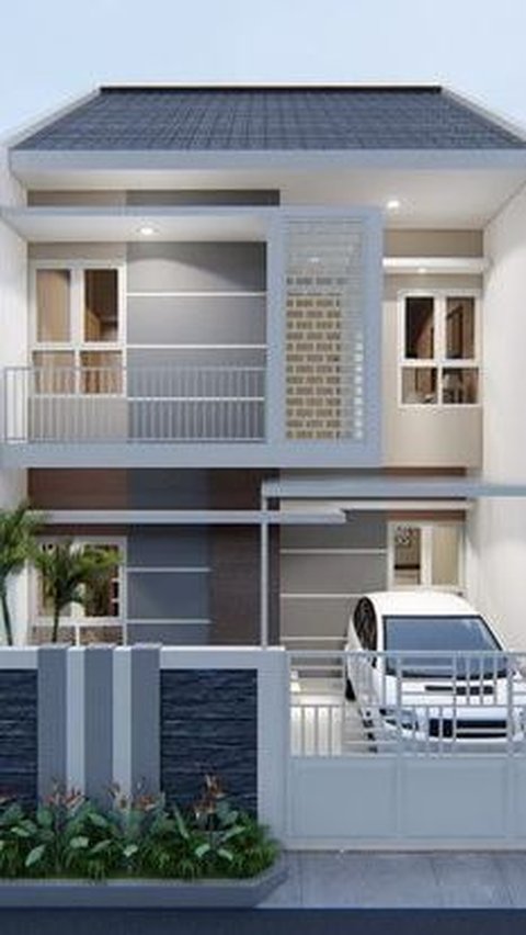 Rumah Minimalis 2 Lantai 6x12 Fungsional