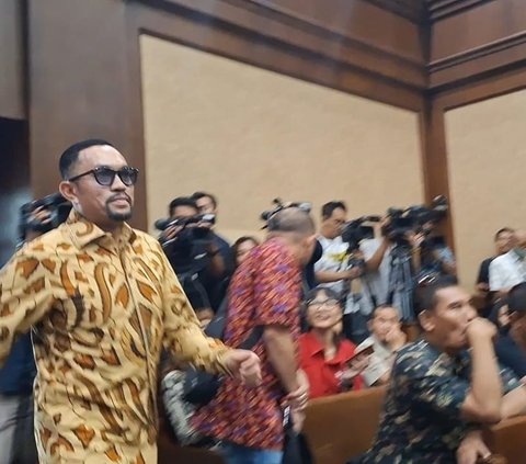 Sahroni Tiba di Sidang SYL, Bawa Pesan dari Ketum NasDem Surya Paloh