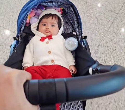 Super Cute! Cute Poses of Cundamani, Denny Caknan's Daughter Finally Revealed to the Public