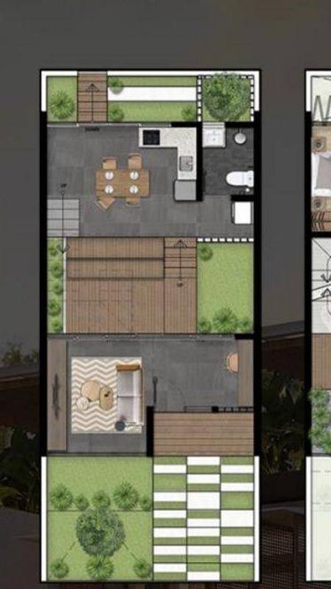 Desain Rumah Minimalis 3 Kamar Ukuran 60x140