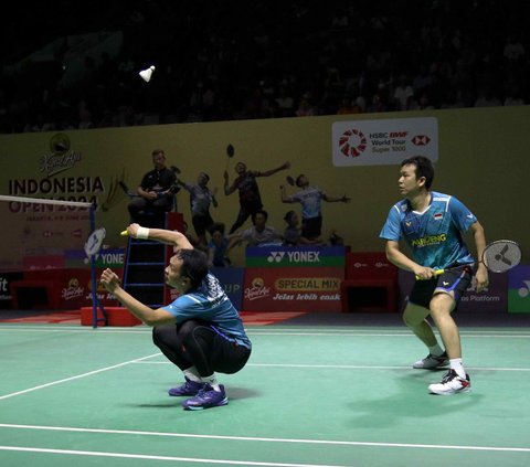 FOTO: Hasil Indonesia Open 2024: Taklukkan Ganda Thailand, The Daddies Lolos 16 Besar