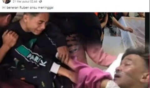 Sedangkan unggahan tersebut disertakan narasi:<br>