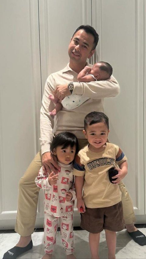 Keakraban Raffi Ahmad dengan Anak ART, Ajak Foto Bareng-Bareng dengan Rayyanza dan Lily