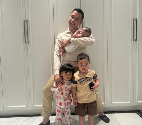 Keakraban Raffi Ahmad dengan Anak ART, Ajak Foto Bareng-Bareng dengan Rayyanza dan Lily