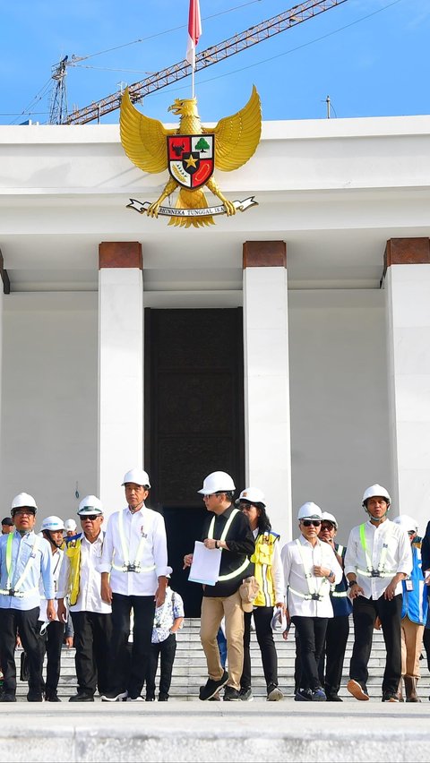 Presiden Joko Widodo atau Jokowi optimis bisa mulai berkantor di Ibu Kota Nusantara (IKN), Kalimantan Timur pada Juli 2024. (Biro Pers Kepresidenan).