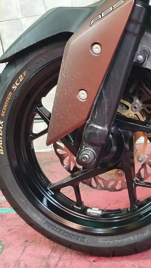Motor Matik terdengar suara Jeduk.