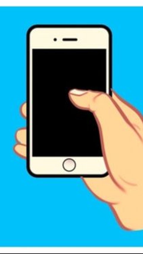 Ilustrasi Cara Pegang Hp (sumber:brightside)