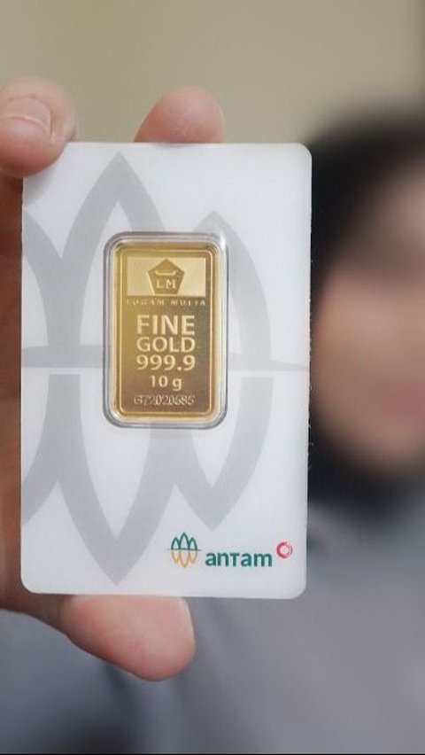 Harga Emas Antam Naik Jadi Rp1,366 Juta Per Gram