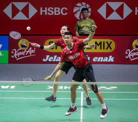 FOTO: Hasil Indonesia Open 2024: Langkah Dejan/Gloria Terhenti di Perempat Final