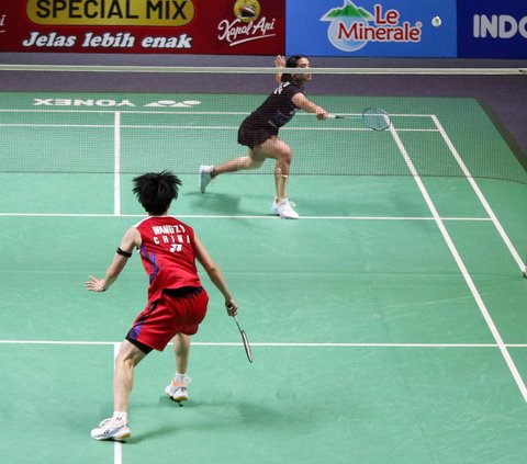 FOTO: Hasil Indonesia Open 2024: Gregoria Mariska Tersingkir, Asa Juara di Sektor Tunggal Putri Pupus