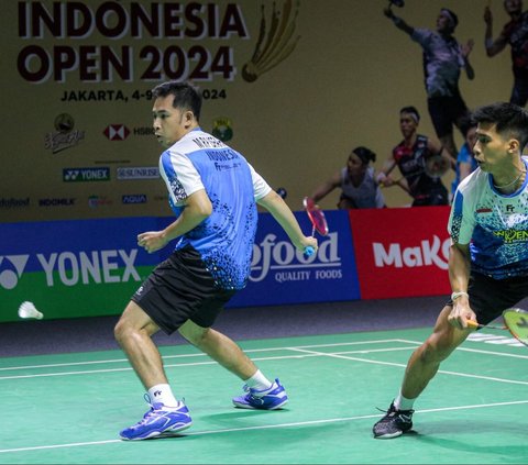 Dari empat wakil Indonesia di perempat final, baru Sabar/Reza yang memenangkan pertandingan.