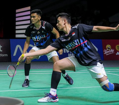 FOTO: Hasil Indonesia Open 2024: Bagas/Fikri Kalah Dramatis di Tangan Ganda Denmark