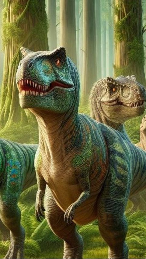 Spesies Baru Dinosaurus Ditemukan Berkaki Dua dan Berleher Panjang, Beratnya 390 Kilogram