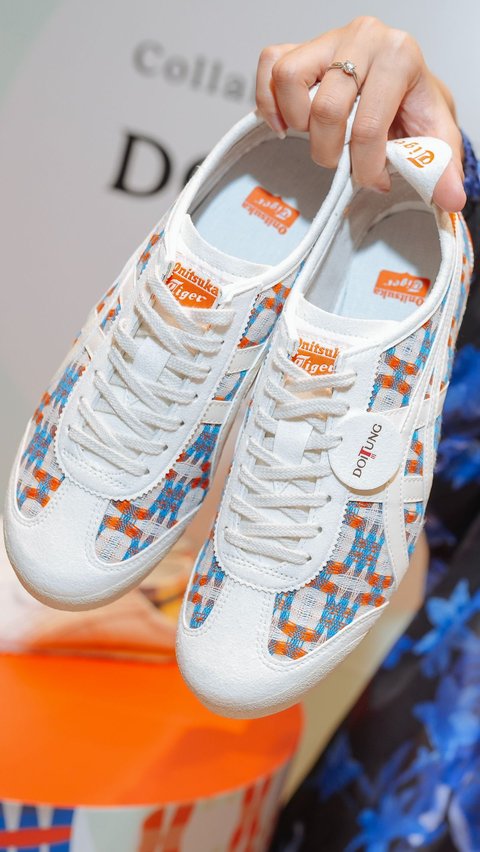 Collection Cool Onitsuka Tiger X DoiTung: Shoes Made from Woven Plastic Waste.