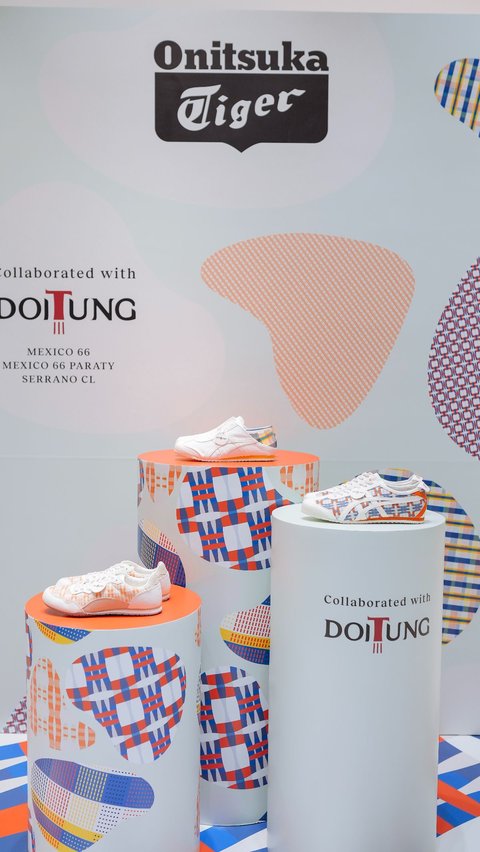 Cool Collection Onitsuka Tiger X DoiTung: Shoes Made from Plastic Waste Weaving