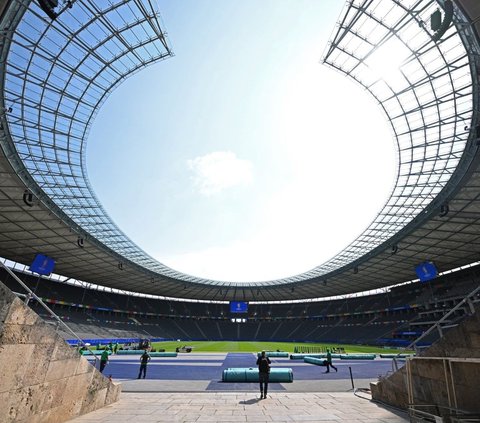 FOTO: Mengintip Olympiastadion Berlin, Jejak Kejayaan Adolf Hiltler yang Jadi Venue Euro 2024