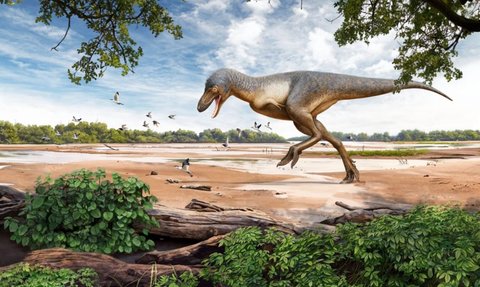 Sedang Asyik Mendaki, Tiga Bocah Temukan Fosil T-Rex Berusia 67 Juta Tahun