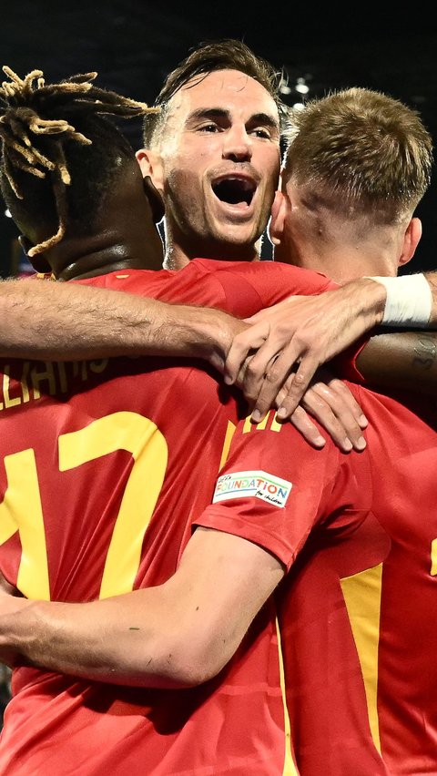 FOTO: Momen Spanyol Tembus Perempat Final Euro 2024 Usai Hajar Georgia 4-1, Siap Tantang Jerman