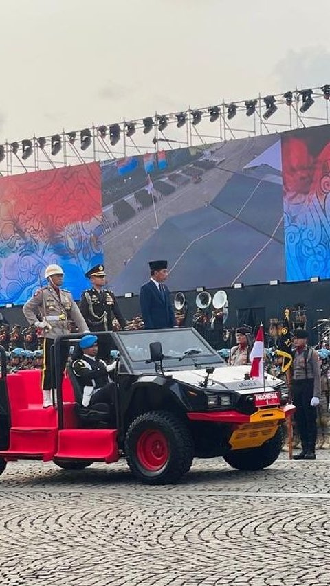 Jokowi di HUT Bhayangkara ke-78: Terima Kasih atas Kerja Keras Anggota Polri