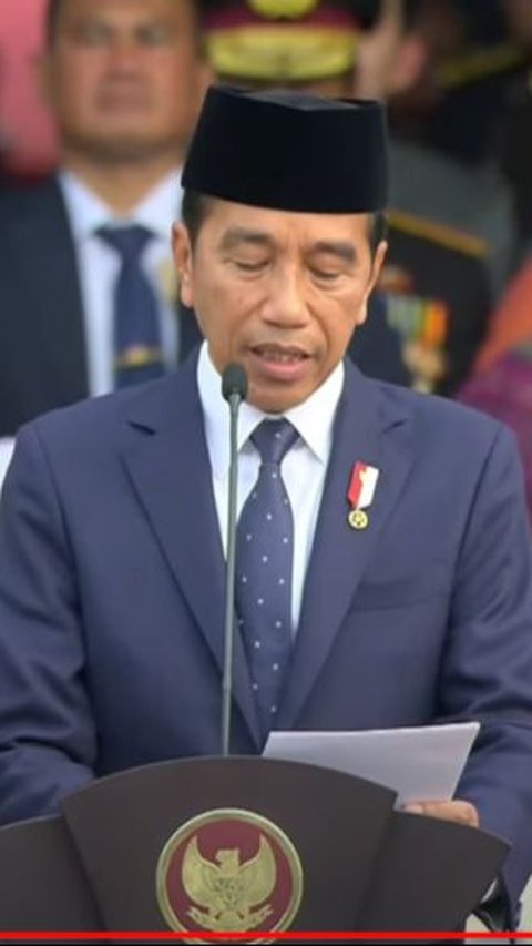 Pidato Presiden Jokowi Menggelegar Depan Anggota Polri di HUT ke 78 Bhayangkara