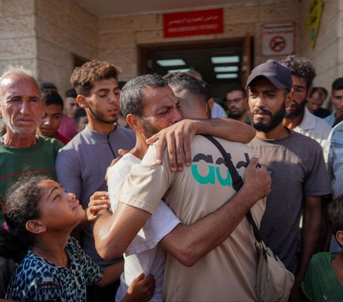FOTO: Memprihatinkan, Ini Kondisi Kurus Warga Palestina yang Dibebaskan usai Jadi Tahanan Israel