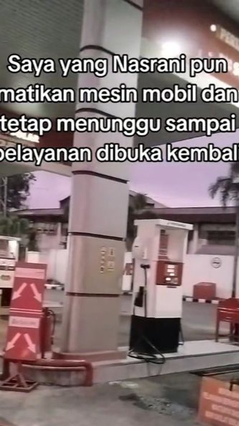 SPBU Ini Tutup Sementara saat Azan, Semua Karyawan Salat Berjemaah, Pembeli Tetap Antre Menunggu