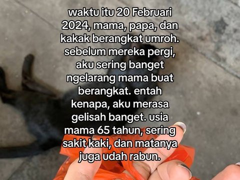 Curhatan Pilu Wanita yang Ditinggal Sang Ibu Wafat Usai Umrah, Awalnya Mengira Kelelahan Biasa Ternyata Sakit Paru Berbahaya