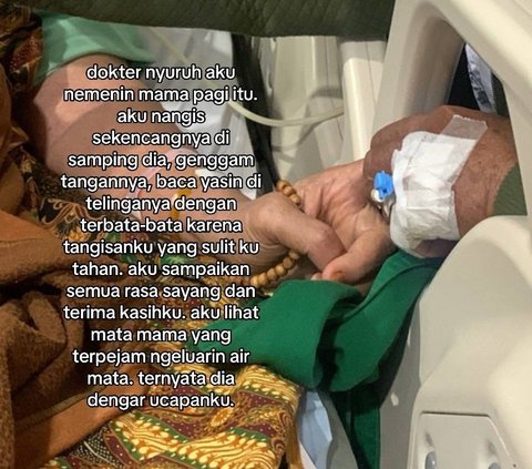 Curhatan Pilu Wanita yang Ditinggal Sang Ibu Wafat Usai Umrah, Awalnya Mengira Kelelahan Biasa Ternyata Sakit Paru Berbahaya