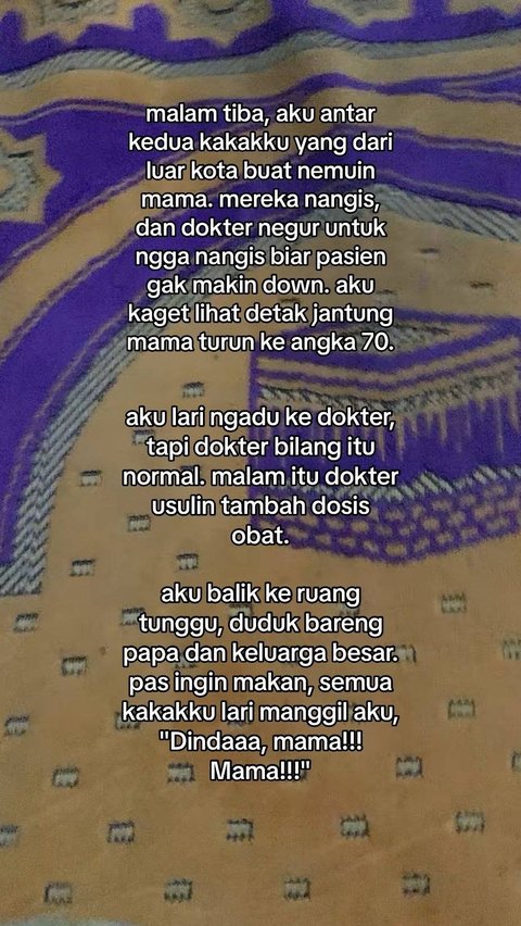 Curhatan Pilu Wanita yang Ditinggal Sang Ibu Wafat Usai Umrah, Awalnya Mengira Kelelahan Biasa Ternyata Sakit Paru Berbahaya