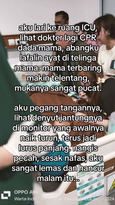 Curhatan Pilu Wanita yang Ditinggal Sang Ibu Wafat Usai Umrah, Awalnya Mengira Kelelahan Biasa Ternyata Sakit Paru Berbahaya