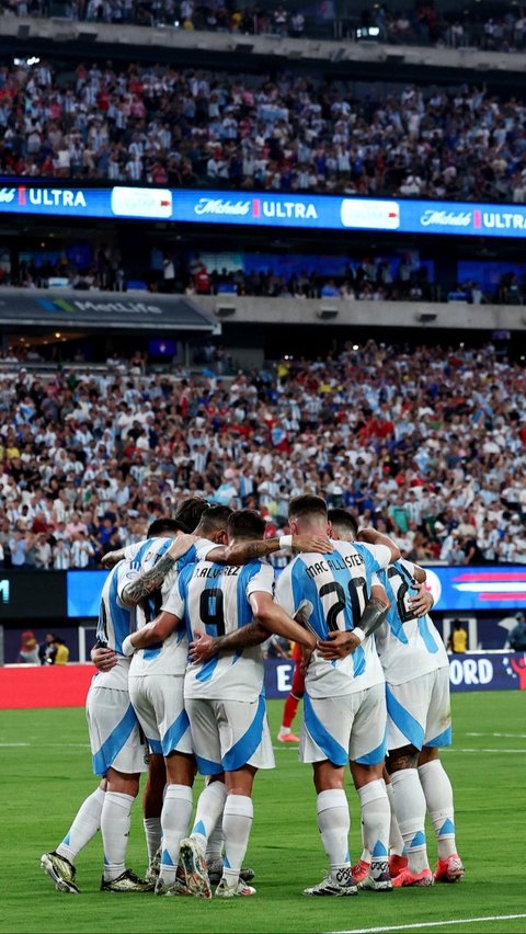 FOTO: Gilas Kanada, Argentina Melenggang ke Final Copa America 2024