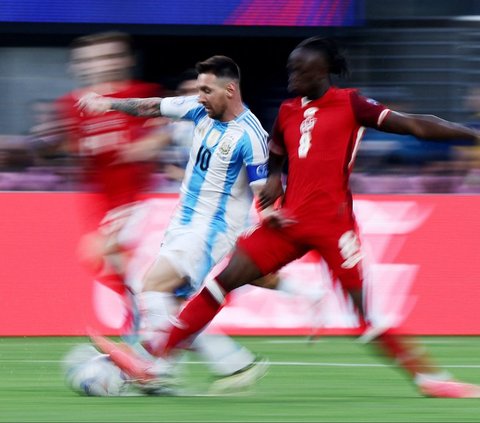 FOTO: Gilas Kanada, Argentina Melenggang ke Final Copa America 2024