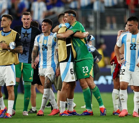 FOTO: Gilas Kanada, Argentina Melenggang ke Final Copa America 2024