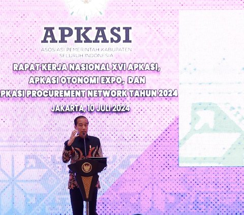 Official Opening of the APKASI 2024 National Conference, Jokowi Expresses Thanks to All Regents