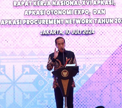 Official Opening of the APKASI 2024 National Conference, Jokowi Expresses Thanks to All Regents