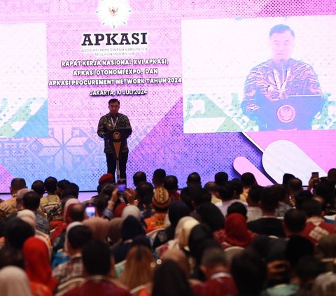 Official Opening of the APKASI 2024 National Conference, Jokowi Expresses Thanks to All Regents