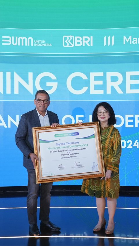 Permudah Pembayaran Premi Asuransi, BRI Jalin Kerja Sama dengan Manulife Indonesia