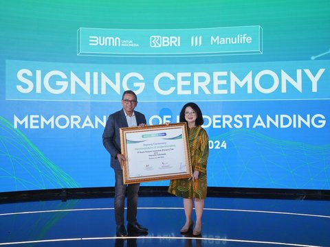 Permudah Pembayaran Premi Asuransi, BRI Jalin Kerja Sama dengan Manulife Indonesia