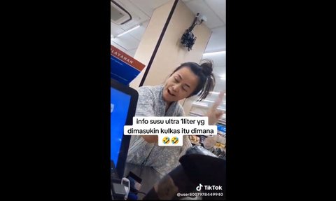 Viral Video Wanita Ngamuk di Indomaret Gara-Gara Beli Susu Cair Tak Dingin, Begini Respons Manajemen