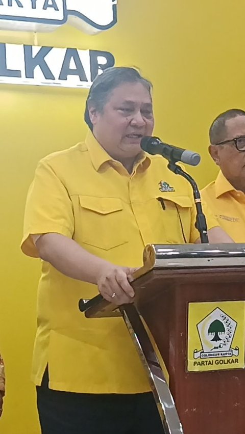 Airlangga Sebut Partai Golkar Dapat 102 Kursi di DPR RI dan 359 DPRD