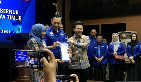 Sekadar informasi, Partai Demokrat memberikan rekomendasi kepada Khofifah-Emil Dardak untuk maju kembali di Pilkada Jawa Timur 2024.<br>