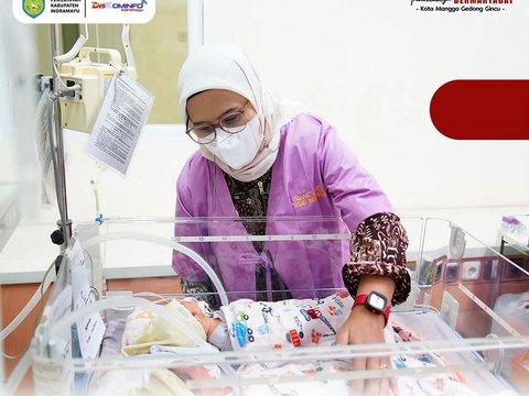 Kejadian Langka! Ibu di Indramayu Melahirkan 5 Anak Kembar, Langsung Dijenguk Bupati Anak Eks Kapolri