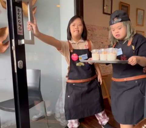 Viral Kafe di Jakarta Pekerjakan Penyandang Down Syndrome jadi Barista dan Pramusaji, Tingkahnya Bikin Takjub Pelanggan